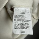 Under Armour Womens Project Rock Cut Off Sleeveless Crop Top Size L Beige Hoodie Photo 11