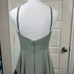 Lulus Absolutely Breathtaking Classic Sage Brush Maxi Dress Size Medium NWT Photo 5