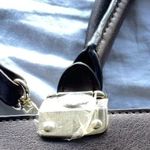 Big Buddha Brown Handbag Crossbody Dark Brown Purse Gold Tone Hardware Photo 4