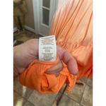 Free People Women's M Orange Pink Ombre Mini Dress Photo 3