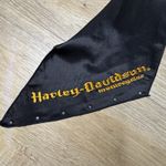Harley Davidson Headband with Attached Hair Scarf Black Rhinestone Embroidered Photo 5
