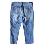 Hollister Women’s  low rise ripped cropped boyfriend jeans size 27 Photo 4