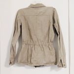 Red Snap Tan Zip Up Field Utility Jacket Size M Photo 1