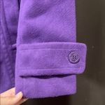 NWOT dELiA*s Vibrant Purple Pea Coat, Size M Size M Photo 4