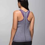Lululemon  Inspiration Tank Shelf Bra Heathered Black Grape
Size 12 Photo 1