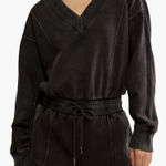 NWT Free People Movement Intercept Relaxed Fit Black Romper size XS Photo 0