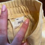 Vintage Butter Yellow Linen Trousers Size 30 Photo 2