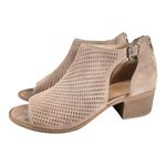 Justice  - Size 9- GUC Tan Peep-Toe Ankle Boots Photo 3