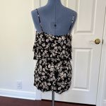 Xxi Black Floral Romper Photo 3