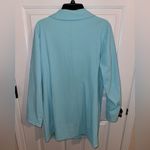 Dress Barn  geometric print lined spring raincoat Photo 5