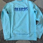 OKAICOS Blue OKAICOS Embroidered Crewneck Small Unisex NWT Photo 0
