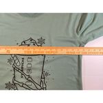 Gildan Starbucks Sweatshirt Womens Medium Halloween Christmas Candy Cane Holiday Green Photo 6