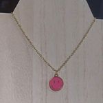 Handmade boutique smiley face necklace  Photo 0