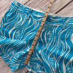 Lilly Pulitzer Callahan Joe Fish Blue White Print Cotton 5" Shorts Size 6 Photo 4