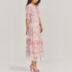 Love Shack Fancy  Rose Embroidery‎ Victorian Carmie Dress Photo 4