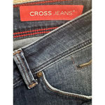 Cross Laura Low Rise Dark Wash Denim Jeans Bootcut Regular Size 26 Y2K Style Blue Photo 3