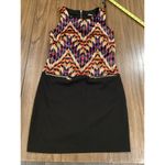 Miss Sixty Vintage retro  Geometric Sleeveless Mini Dress Zip pocket detail y2k 0 Photo 8