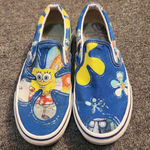 Vans SpongeBob AlohaBob x Classic Slip-On Sneakers Men's 3.5 Youth 3.5 Women's 5 Photo 3