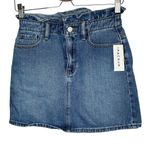 PacSun Womens Denim Cotton Mini Skirt Size 25 Blue Photo 0