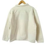 Allbirds NWT Fluff Fleece Pullover Natural White Women’s Size Large Photo 2