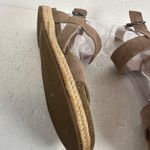 Lucky Brand Gadine Espadrille Sandal Women's 8.5M Tan Suede Ankle Strap Open Toe Photo 11