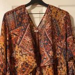 Ecote Ecoté {Urban Outfitters} long rustic ruffle kimono Photo 3