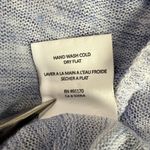 Anthropologie Akemi + Kin Ezri Sweater Top Sz XS Blue Space Dye Asymmetrical Photo 9