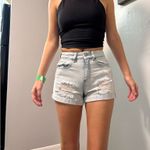 PacSun Light Wash Mom Jean Shorts Photo 1