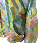 Vtg Bocoo 80s 90s Abstract Art to Wear Windbreaker Jacket Sz L Barbie Ken‎ Retro Blue Size L Photo 1
