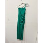 Lovers and Friends Nami Asymmetrical One Shoulder Maxi Dress Seaglass Green XS Photo 2