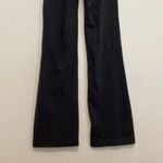 Patagonia Pliant Pants Solid Black Geometric Waistband Pull On Active Yoga Pants Photo 13