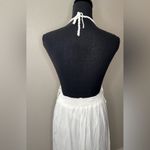 White crochet lace top maxi dress Size M Photo 2
