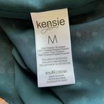 Kensie Medium Green Floral Blouse Photo 9