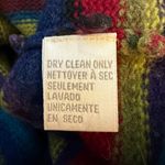 Jones New York Vtg  Sport Lambswool Striped V-Neck Sweater Pullover Women's Small Photo 11