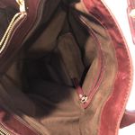 Juicy Couture Vintage Purple Leather Suede Purse Satchel Tote Bag Handbag Large Photo 7