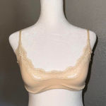 SKIMS  Lace Fits Everybody Scoop Bralette Size Medium NWOT Yellow Photo 0