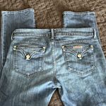 Hudson Jeans Hudson Women's Dark Blue Straight Leg Jeans Button Flap Pockets Size 30 short Photo 4