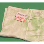 Free People  Electric Pistachio Good Karma Tie Dye Leggings NWT Size M/L Photo 4