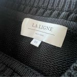 La Ligne Jill Striped Cotton Sweater Sz XS Black Photo 6