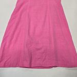 SNDYS x REVOLVE Tuscany Linen Dress in Bubblegum Small Pink Photo 3