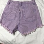 Wild Fable The Highest Rise Purple Jean Short Frayed Hem 2 Pastel Boho Festival Photo 9