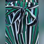 Almost Famous Women's Knit Striped Pants Photo 1