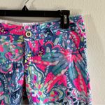 Lilly Pulitzer Shorts The 10” Chipper Shorts in Multi Fantasy Garden Sz 0 GUC Photo 6