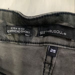 See Thru Soul High Rise Boyfriend Shorts Camo 25 Green Photo 4