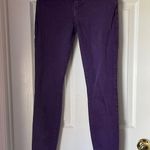 Current/Elliott  Ankle Skinny in Eggplant Photo 0