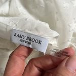 Ramy Brook  White Sashah Star Print Dress Size Small Photo 6