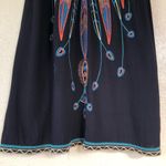 Flying Tomato  Black Embroidered Sleeveless Dress L Photo 8
