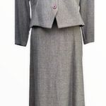 Dorby Petite Two-Piece Blazer Skirt Set Photo 3