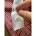 Lands' End  Women Size Small Christmas Holiday Snowflake Long Sleeve Shirt Stretch Photo 10