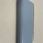 Valentino Garavani Rockstud Leather Continental Zippy Wallet - Grey - Preowned Photo 11